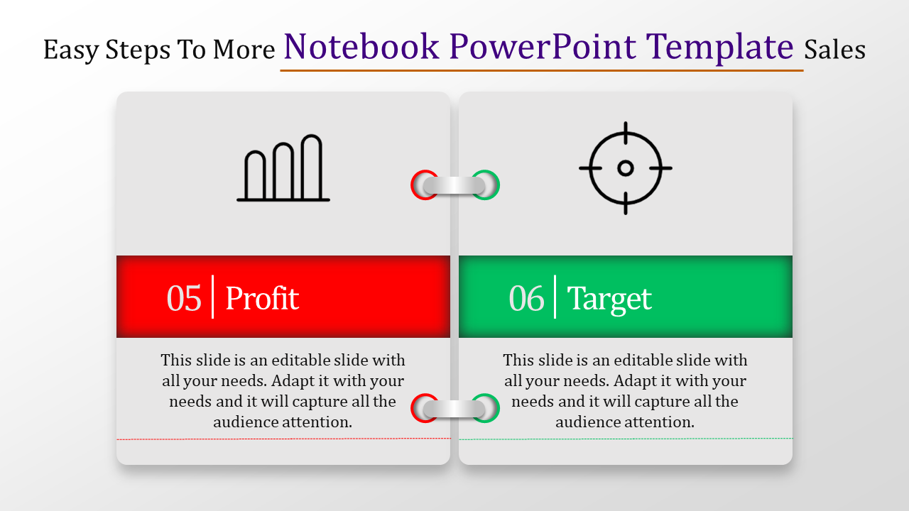 notebook powerpoint template-Easy Steps To More Notebook Powerpoint Template Sales-Style-2